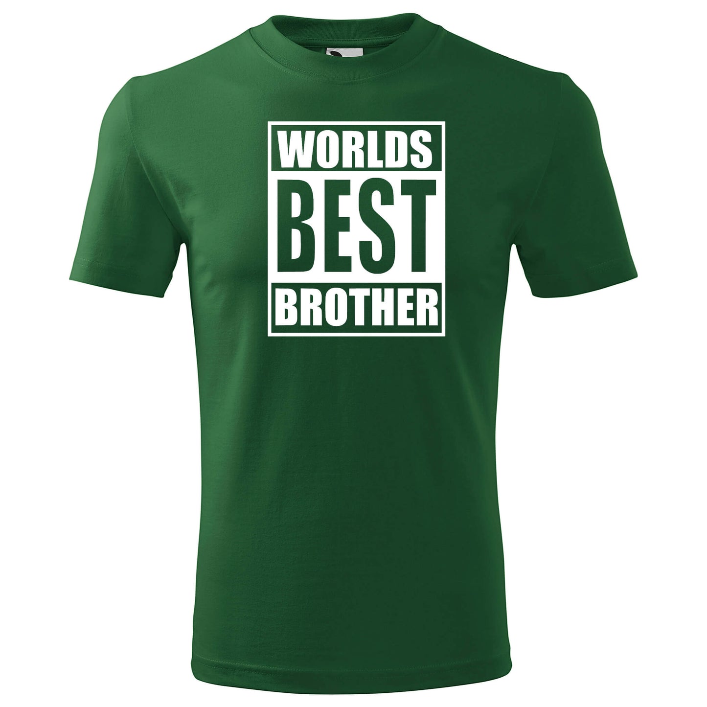 T-shirt - Worlds best brother - Customizable - rvdesignprint